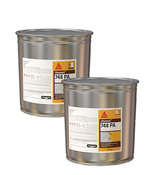 Img of Sikalastic 748 PA AL Top Coat per 4 Gallon Unit